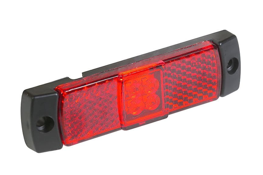 Фонарь маркерный красный LED 80.3731-02 (12-24В)