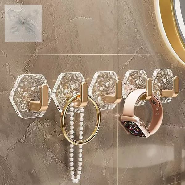 Крючки самоклеющиеся 5 шт усиленные
