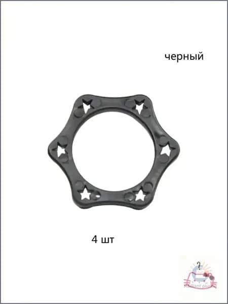 Аксессуар для микрофона для конференций Кольцо для микрофона шестиугольное противоскользящее, пурпурный