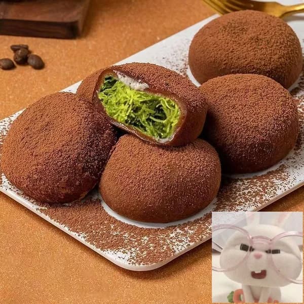 Шоколадные конфеты Дубайский Фортан, набор 5 штук, с фисташковой начинкой