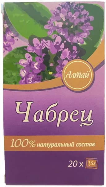 Фиточай Чабрец пакетированный 30 г