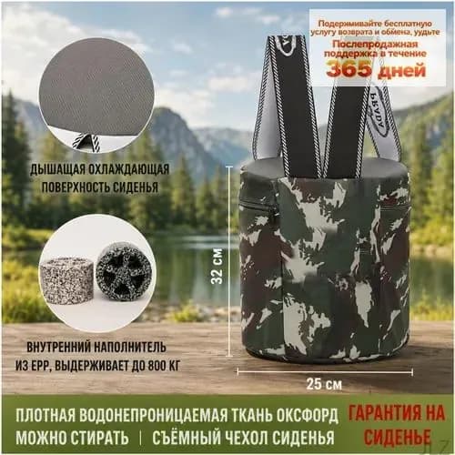 Садовый стул, Пенополиуретан, 25х25х30 см, 1 шт