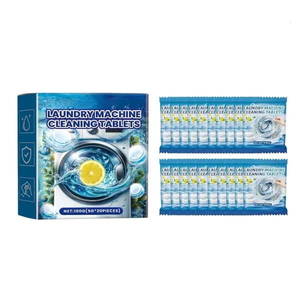 Таблетки для чистки стиральной машины, 1 коробка