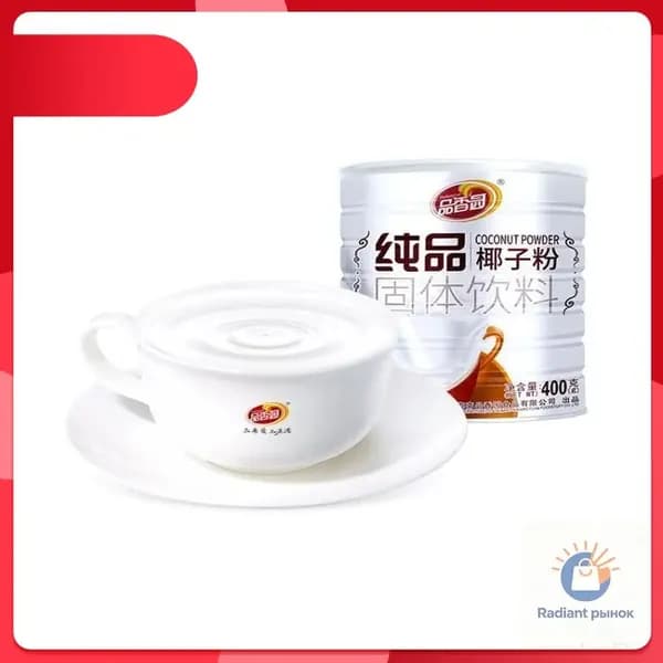 Hainan Pinxiangyuan Чистый кокосовый порошок 400 г
