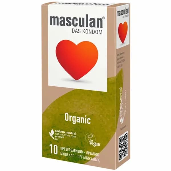 Классические презервативы Masculan Organic (10 шт)