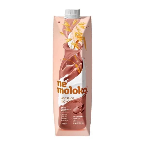 Напиток овсяный Nemoloko Шоколадный 3.2% 1л