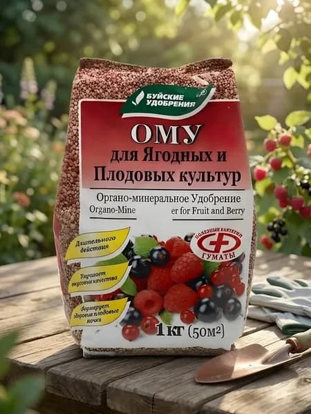 Органоминеральное удобрение для плодово-ягодных культур 1кг