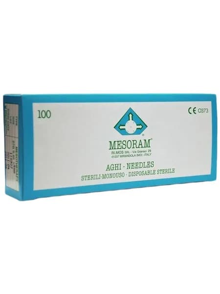 Иглы для мезотерапии 27G 0,4 х 4 мм (10 шт.), Mesoram