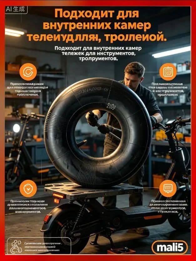 Камера колеса автомобильная 175/80 R16