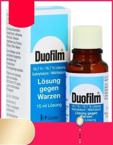 Duofilm Бережное и эффективное средство от бородавок, 15мл, Германия