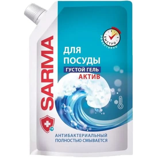 Средство для мытья посуды SARMA Актив, 1л (4600697065465)