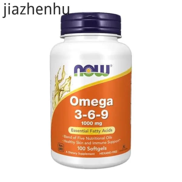 Омега 3-6-9 NOW Omega 3 6 9 1000 мг, 100 гелевых капсул