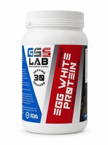 GSS Lab Egg White Protein Яичный протеин 900 грамм со вкусом Клубники