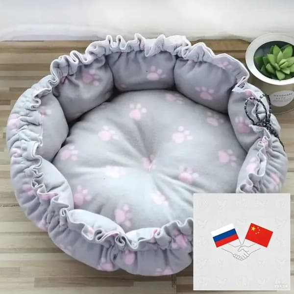 Кровать для животных: кошки и собаки, домик из тыквы, двусторонняя кровать