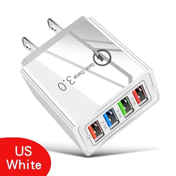 4USB мобильный телефон многопортовый зарядное устройство 5V2A адаптер питания