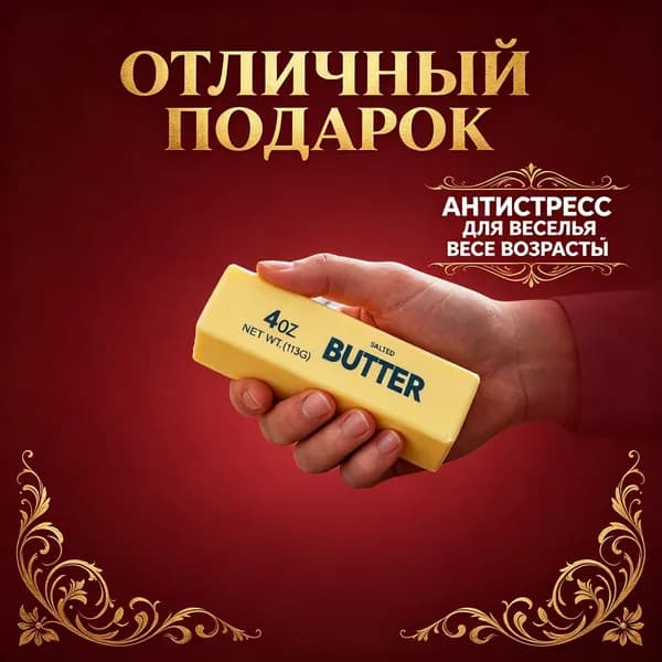 Антистресс игрушка масло сквиш