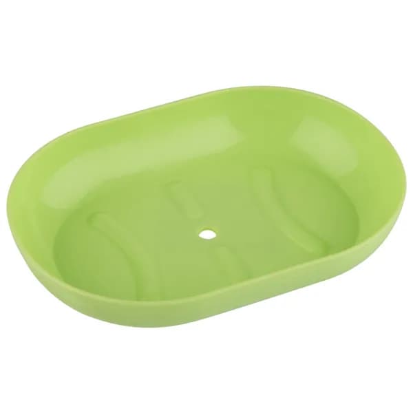 Мыльница настольная Berossi Aqua 108201, пластик, салатовый