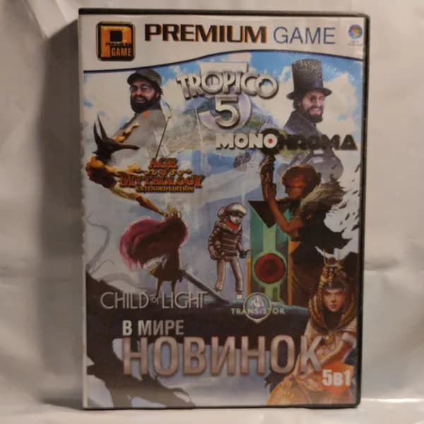Игра Tropico 5, AGE Mythology, Child of Light, Transistor (PC, Windows