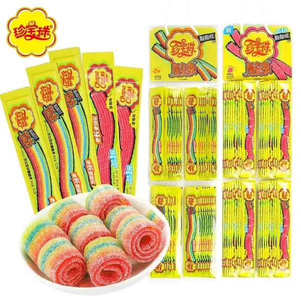 Эксклюзивный мармелад Chupa Chups Страйпс, 10 штук по 10,5 г