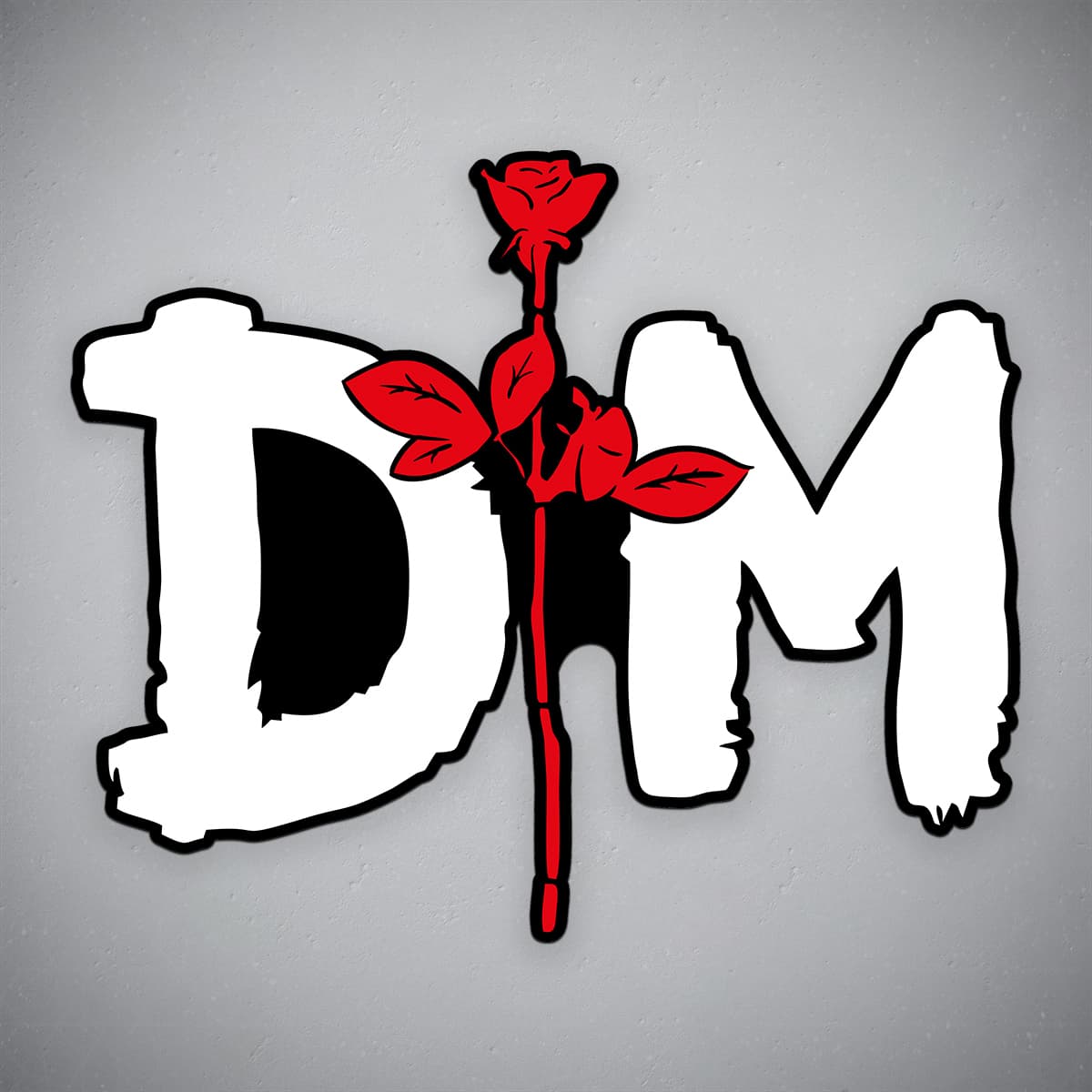 Наклейка на авто "Depeche Mode Violator" размер 24x20 см