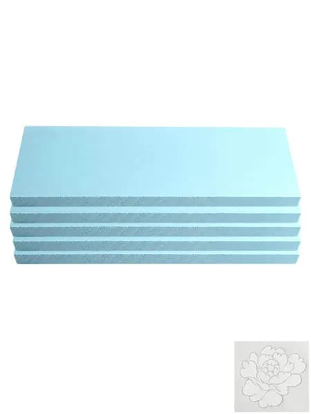 Синий пенопласт для макетов и диорам295x100x30мм