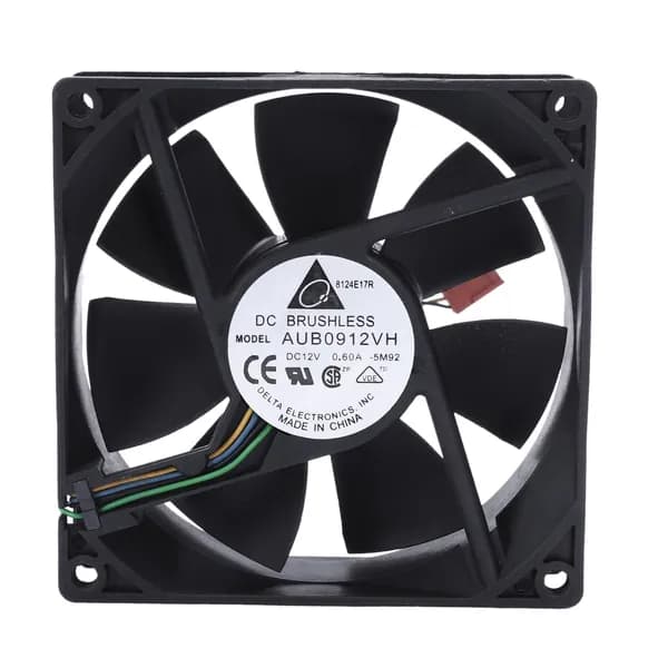 90*90*25MM DC 12V 0.60A 4-контактный вентилятор охлаждения процессора компьютера