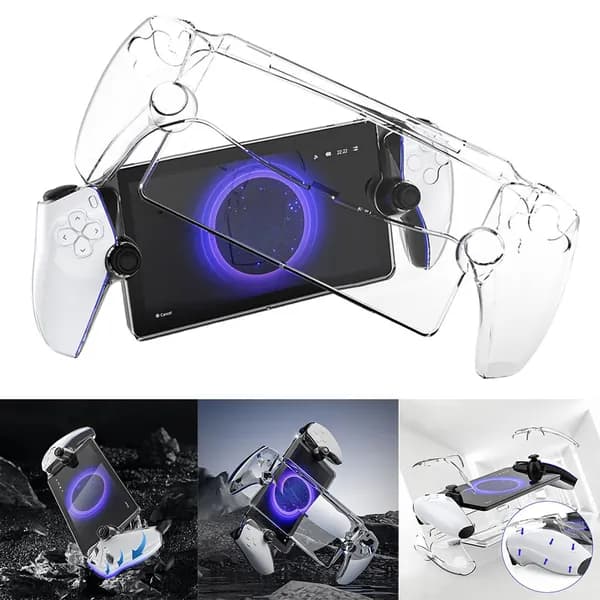 Прозрачный защитный чехол для PlayStation Portal из поликарбоната