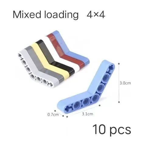 MOC Small Particle Technology Совместимые строительные блоки для 32348 Прямой стержень соединителя пучка