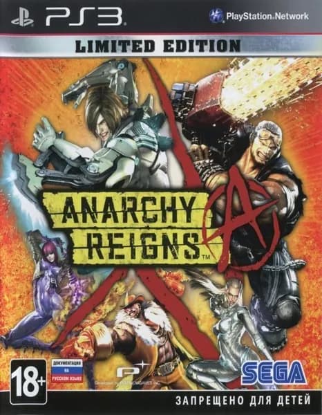 Игра Anarchy Reigns Limited Edition PS3 Диск на PS 3