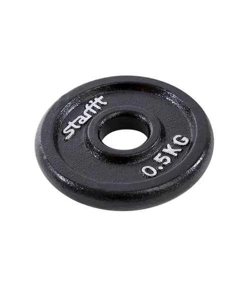 Диск чугунный BB-204 d 26 мм, черный, 0,5 кг