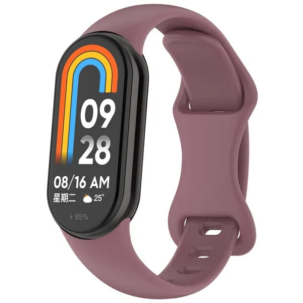 Двойная пряжка Силиконовый ремешок для Xiaomi Mi Band 10/9/8