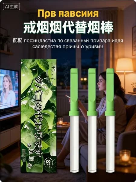 Аромапалочки против курения, легкий способ бросить курить, 3шт