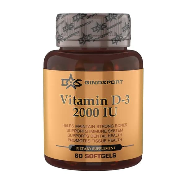 Витамин Д3 в 1 капсуле 2000 МЕ "Vitamin D3" Binasport 60 капсул