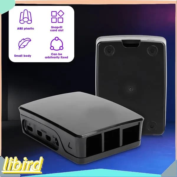 Корпус для Raspberry Pi 4B черное