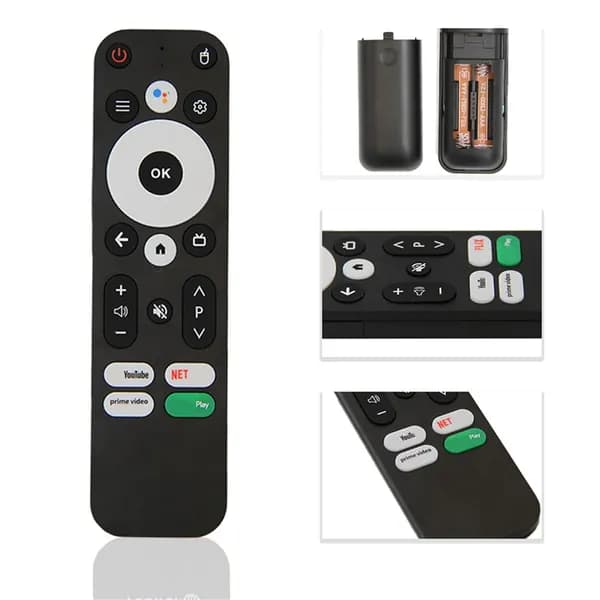 Для телевизионной приставки KM2 PLUS Android 4K UHD Voice Remote, черный