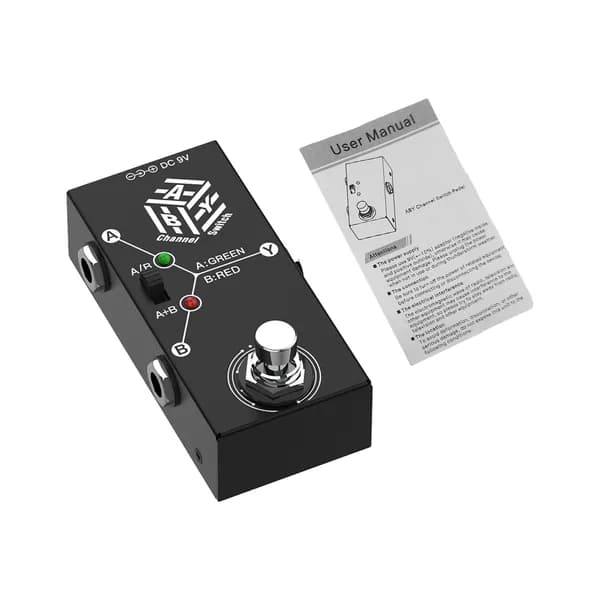Гитарные педали ABY Box Line Selector Переключатель AB Мини-гитарная педаль,