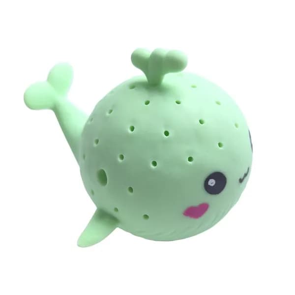 Игрушки для ванной для купания кит с фонтаном