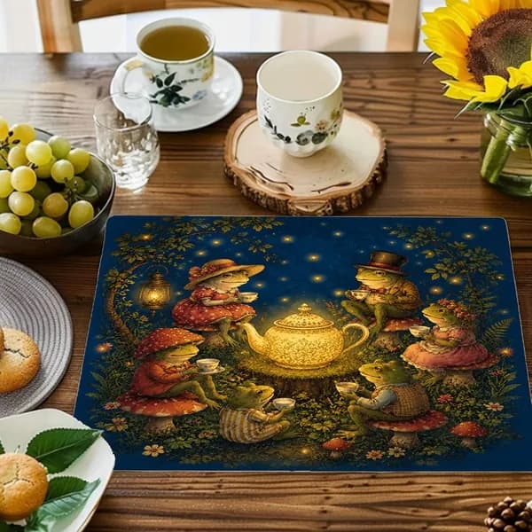 Салфетка сервировочная Искусственные материалы 32x42см, 1шт.