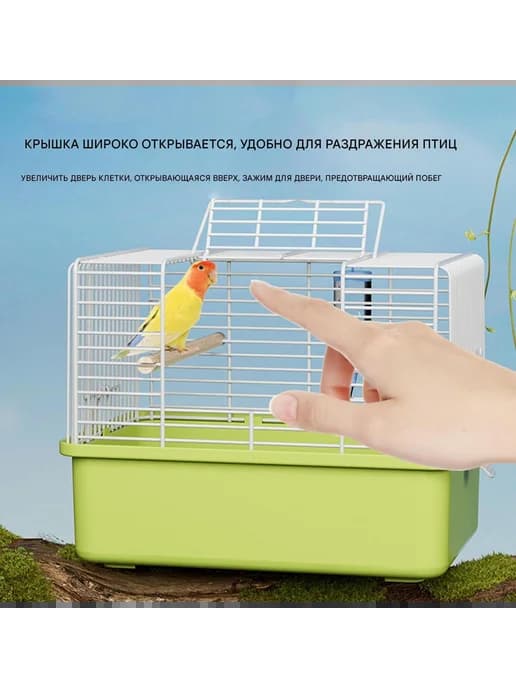 Перевозчик для попугая, клетка для птиц