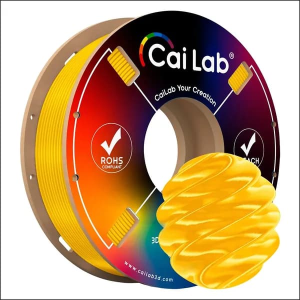 Картридж PLA Silk, оригинал, Желтый (yellow), 1 шт