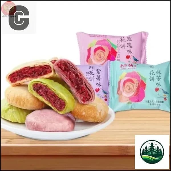 Эксклюзивные лунные пряники Юньнань Цветок, 5 шт