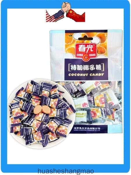 Hainan Specialty, Chunguang Food, Специальный кокосовый сахар 120 г экстраконцентрированного кокосового молока