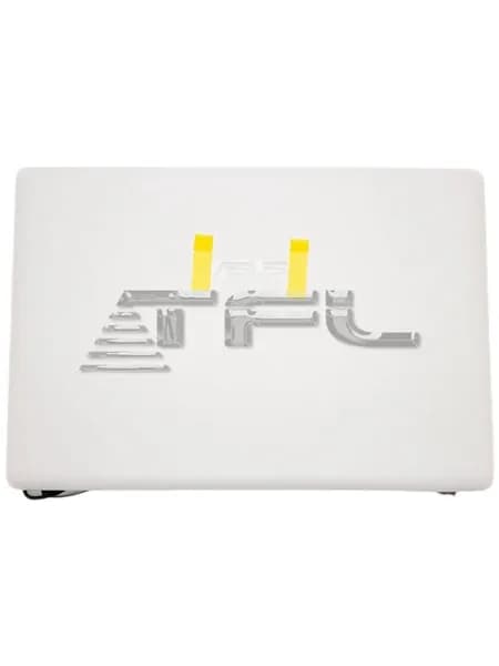 Крышка матрицы для Asus X101C с петлями, 13GOA3P1AP011-10 (белая)