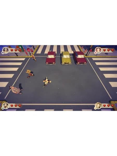 Inspector Gadget: Mad Time Party PS4, русские субтитры