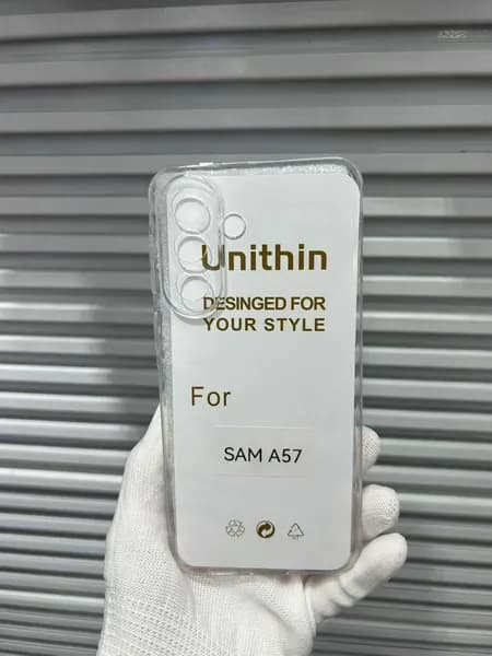 Чехол для Samsung Galaxy A57 прозрачный, противоударный, тонкий защитный чехол