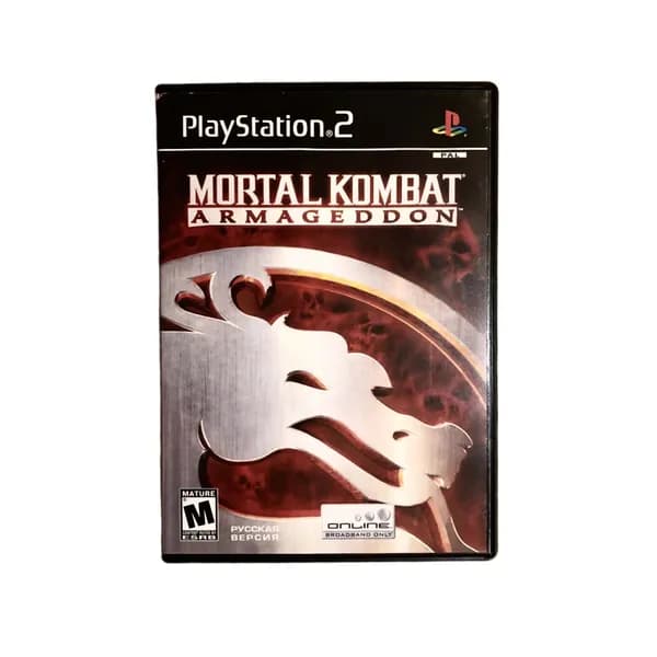 Игра для Sony PlayStation 2 (PS2) Mortal Kombat Armageddon (Fighting / Драки, Midway, 2006)