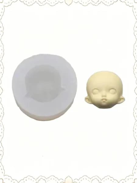 Силиконовые формы для лица человека для DIY тортов, мастики, печенья, сахара, шоколада, десертов, свечей, украшений и литья глины, - Модель X