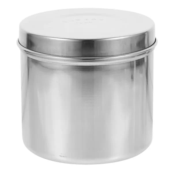 Контейнер из нержавеющей стали для хранения перевязочного материала и мазей