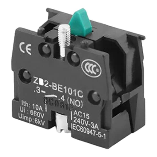 1 шт. 10 А 600 В ZB2-BE101C/BE102C нормально открытый и нормально закрытый кнопочный переключатель с джойстиком