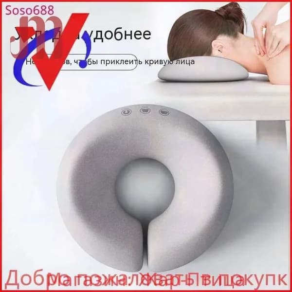 Подушка для косметической кровати, U-образная подушка для лица для массажного стола